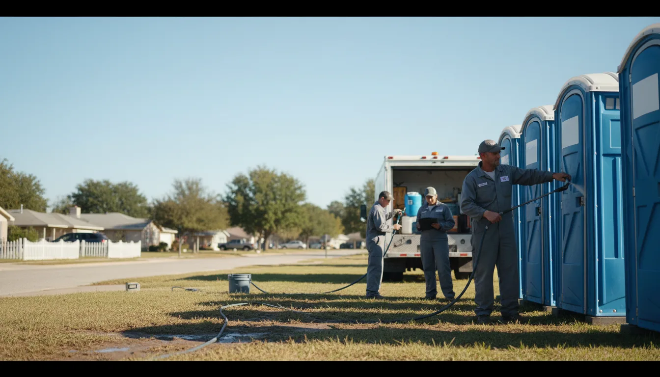 Long-Term Portable Toilet Rental in Clarendon, NC near me
